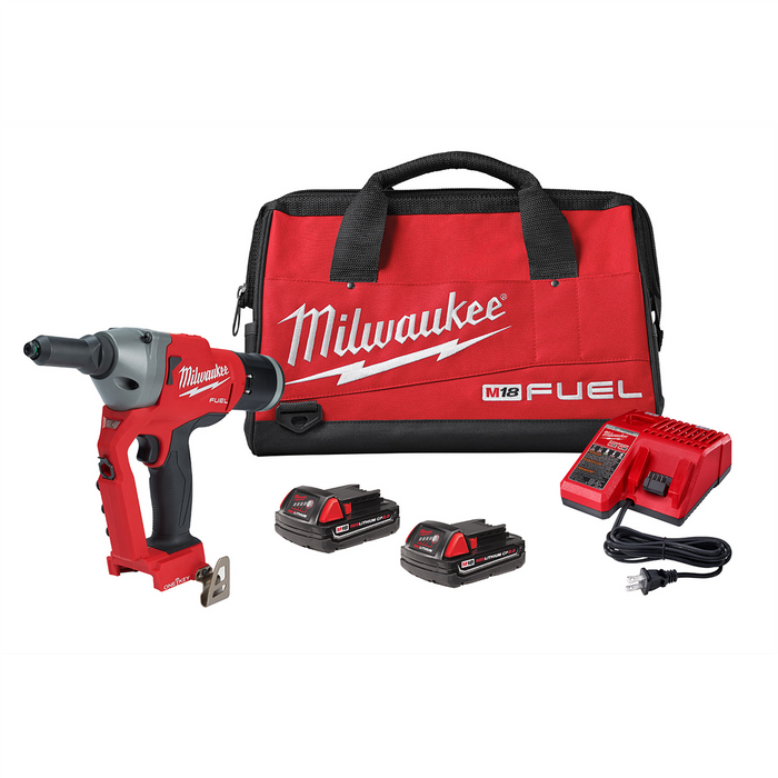 Milwaukee Tools FUEL 1/4" Blind Rivet Tool w/ ONE-KEY Kit