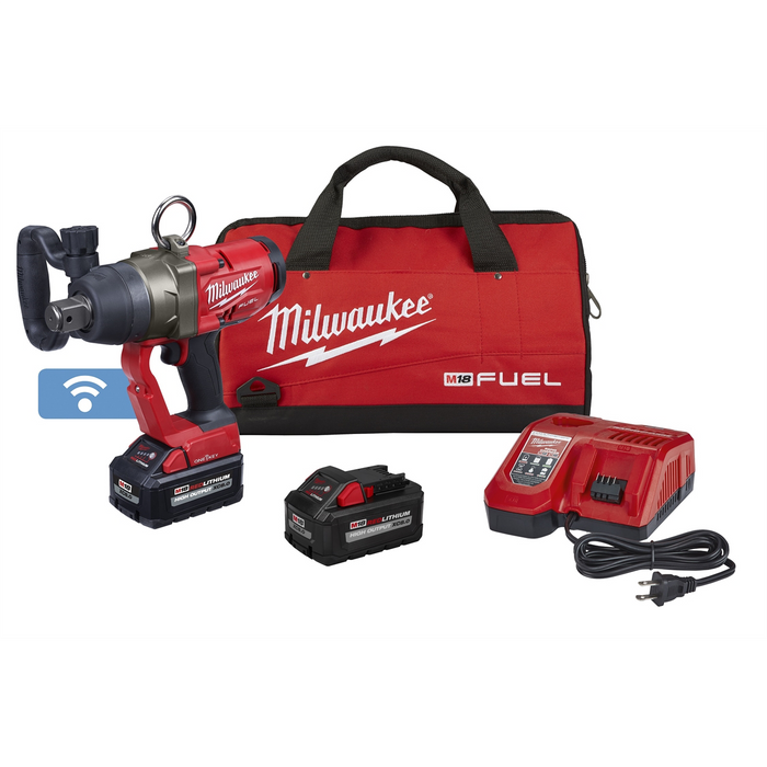 Milwaukee Tools FUEL 1" High Torque Impact Wrench w/ ONE-KEY Kit