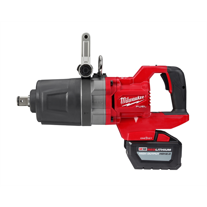 Milwaukee Tools FUEL 1" D-Handle High Torque Impact Wrench w/ ONE-KEY Kit
