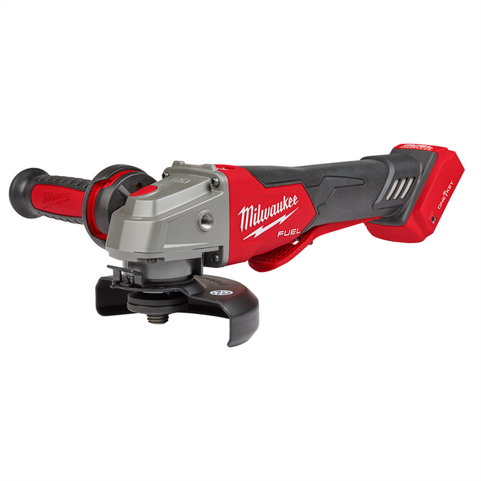 Milwaukee Tools FUEL 4-1/2" / 5" Braking Grinder w/ ONE-KEY Paddle Switch, No Lock
