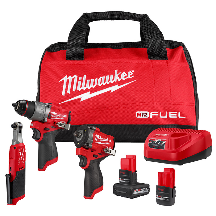 Milwaukee Tools FUEL 3-Tool Combo Kit