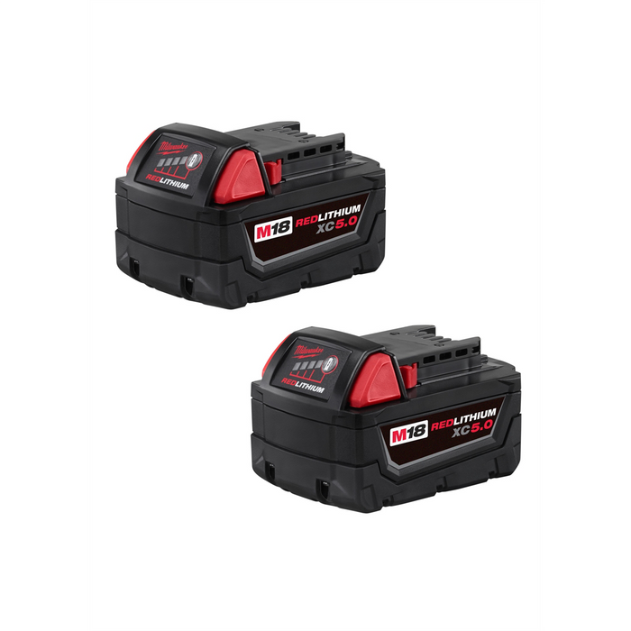 Milwaukee Tools REDLITHIUM XC5.0 Extended Capacity Battery Two Pack