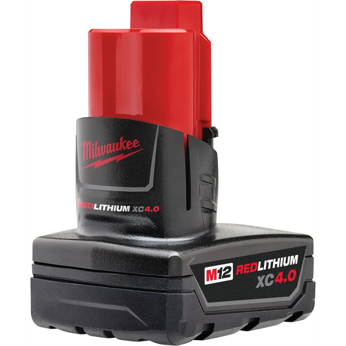 Milwaukee Tools Milwaukee 48-11-2440 Battery Pack, 12 V, 4 Ah Battery Capacity