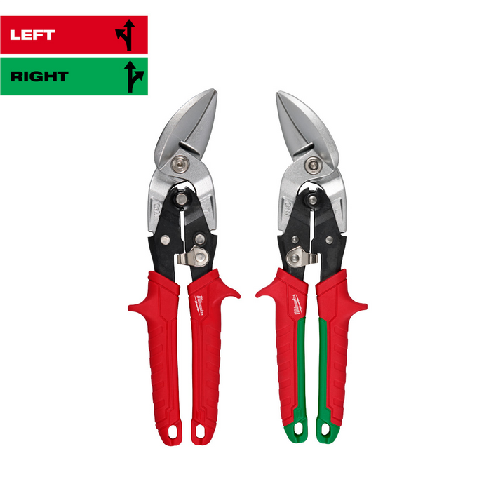 Milwaukee Tools 2 PIece Offset Aviation Snip Set