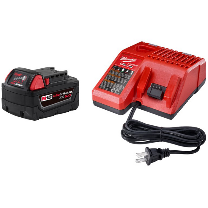 Milwaukee Tools Redlithium Xc5.0 System Starter Kit