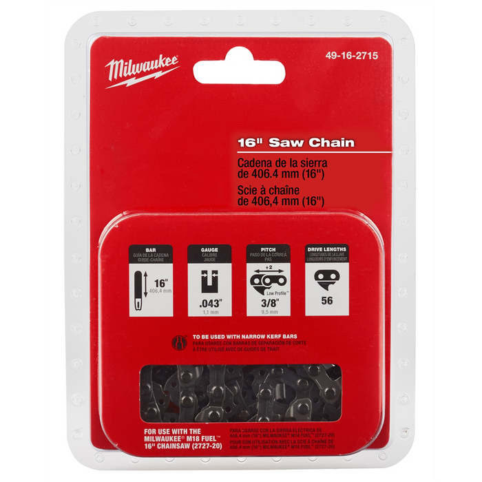 Milwaukee Tools Saw Chain
