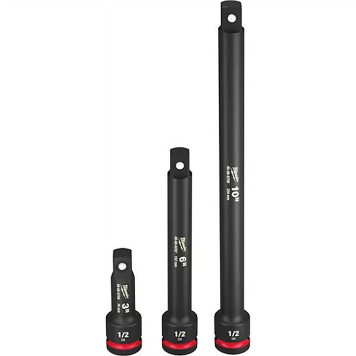 Milwaukee Tools SHOCKWAVE Impact Duty 1/2"Drive Extension Set