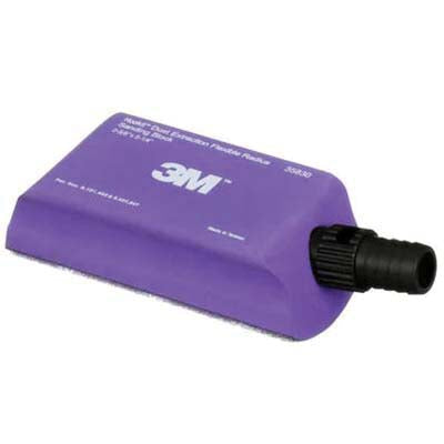 Festool by 3M Hookit Dust Extraction Flexible Radius Sanding Block 35830, 133 mm x 66 mm, 2