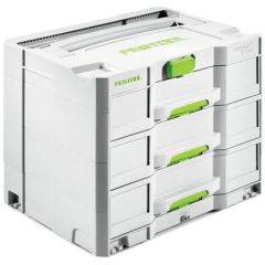 FESTOOL® 29964 Sortainer System, 396 mm L x 296 mm W x 322 mm H, 5.4 gal