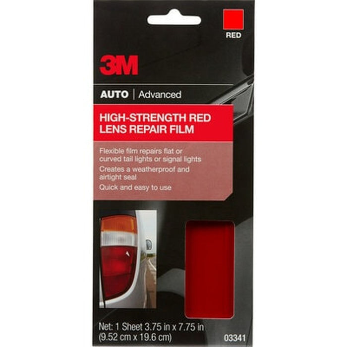 3M Products High Strength Lens Repair Film Red, 03341, 3.75 in x 7.75 in, 24 per case