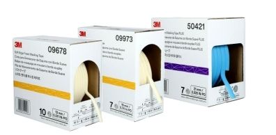 3M Products Soft Edge Foam Masking Tape PLUS, 50421, 21 mm x 49 m, 1 Roll/CS