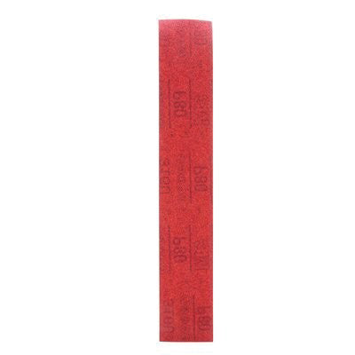 3M™ 01181 316U Series Abrasive Sheet, 2-3/4 in W x 16-1/2 in L, P80 Grit, Coarse Grade, Red, Dry