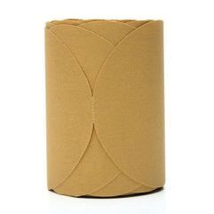 3M™ 01439 236U Series Abrasive Disc Roll, 6 in Dia, P180 Grit, PSA, Gold