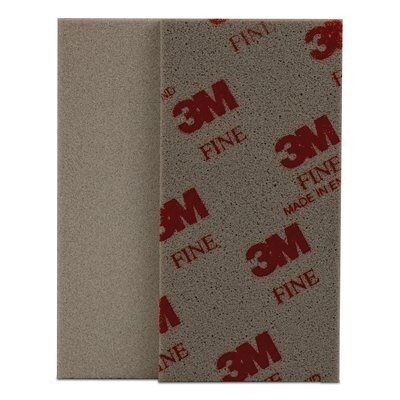 3M Products 03088 Performance Soft Sanding Sponge, 2-3/4 in W x 5-1/2 in L, 400 Grit, Fine Grade, Wh — view 3