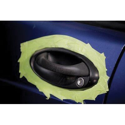 3M Products 03433 233+ Series Automotive Performance Masking Tape, 32 m x 36 mm, Green β view 2