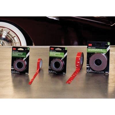 3M Products 03616 Double Sided Super Strength Molding Tape, 15 ft x 7/8 in, 60 mil THK, Black β view 3