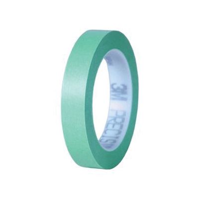 3M Products 06529 Precision Masking Tape, 60 yd x 3/4 in, Green