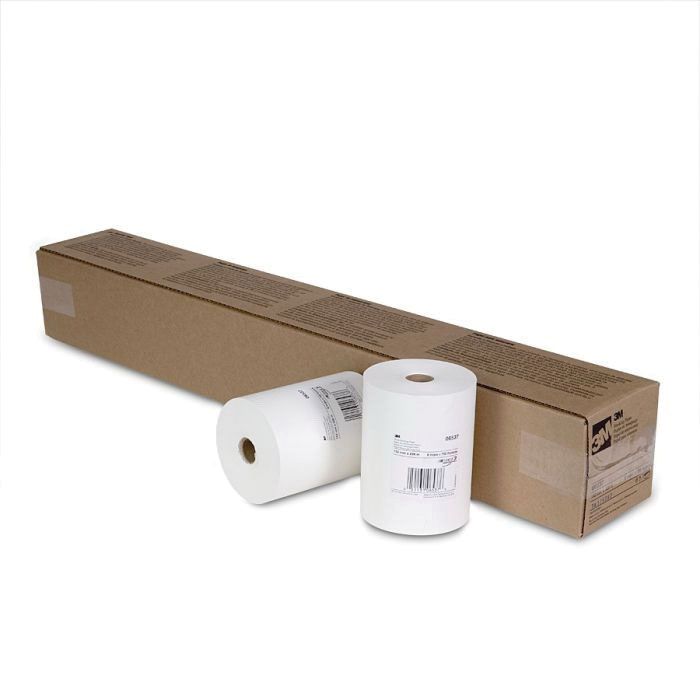 3M Products 06537 Masking Paper, 6 in W x 750 ft L, 1.5 mil THK, White — view 3