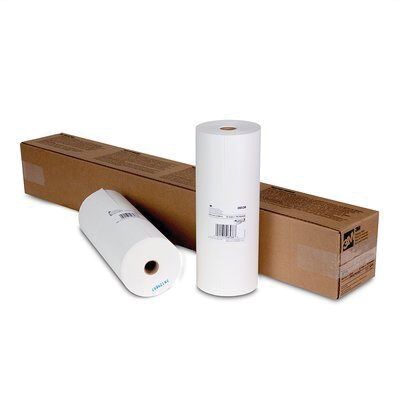 3M Products 06538 Masking Paper, 12 in W x 750 ft L, 1.5 mil THK, White — view 2