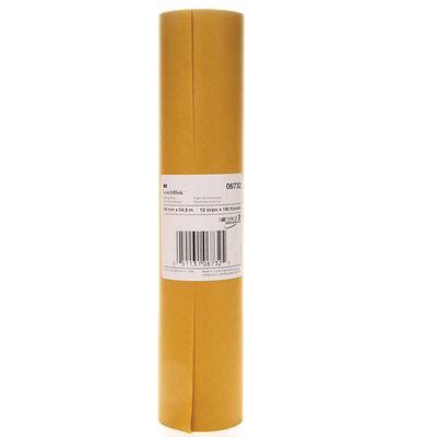 3M Products Scotchblok 06732 Masking Paper, 12 in W x 180 ft L, 0.51 mm THK, Gold