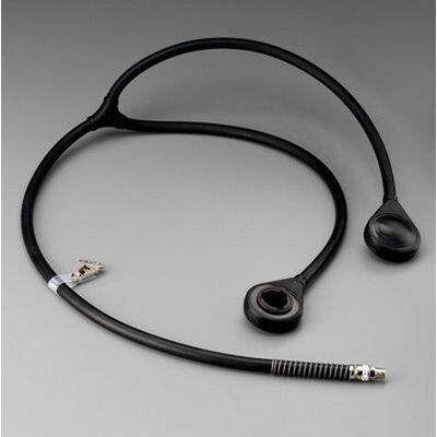 3M 07148 Dual Airline Breathing Tube, Use With: SA-2000LP Back-Mounted Adapter Kit — Black