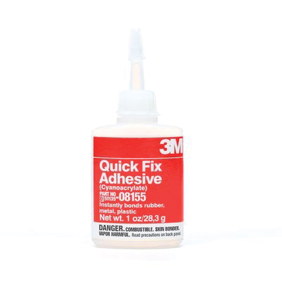 3M Quick Fix Adhesive 8155 1 oz Clear Bottle