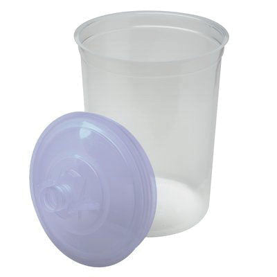 3M PPS Large Lid and Liner Kit 16325 850 mL 50 Lids & Liners with Sealing Plugs