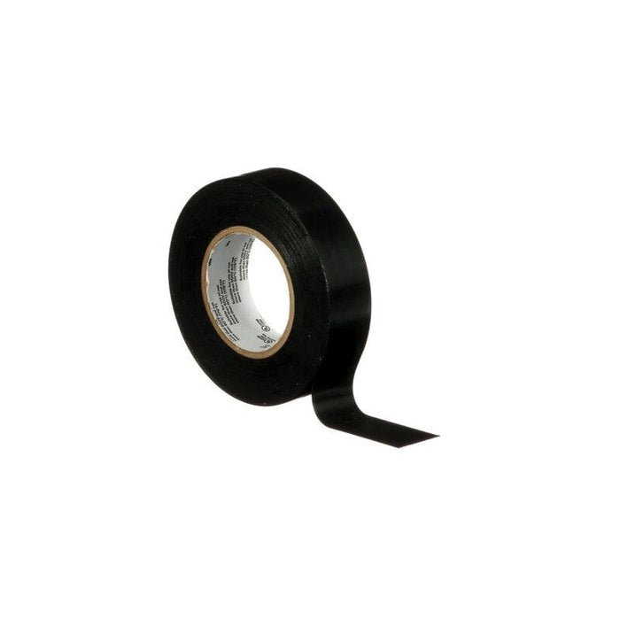 3M Products Temflex 165BK4A 165 Electrical Tape, 60 ft L x 3/4 in W, 6 mil THK, Black β view 4