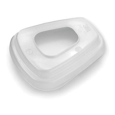 3M 17668 Filter Retainer - White, fits 5000 Series Respirators and 6000 Series Cartridges, Box of 20