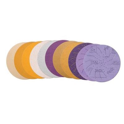 3M Products 20290 Dust Control Low Profile Finishing Disc Pad, 5 in Dia, 5/16 in - 24 TPI Arbor, Hoo