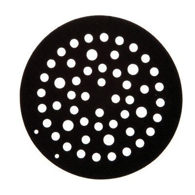 3M Products 20446 Hook Saver Clean Sanding Disc Pad, 6 in, Hook and Loop, 52 Hole — Black