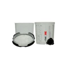 3M™ PPS™ 26000 Standard Spray Cup Liner Kit, 650 mL, Use with Liner (Y/N): Yes