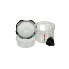 3M™ PPS™ 26114 Mini Spray Cup Liner Kit, 200 mL, Use with Liner (Y/N): Yes