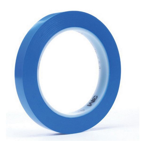 3M Products 92385 471 Series Fine Line Masking Tape, 36 yd x 1/8 in, 5.2 mil THK, Blue