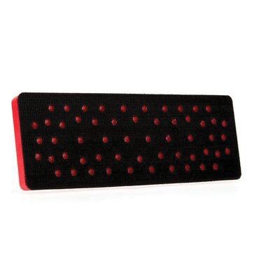 3M 28531 Dust Control Clean Sanding Pad, 198 mm L x 70 mm W, 33 Holes, Hook and Loop Attachment — view 2