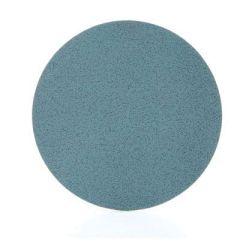 Trizact™ 30662 443SA Abrasive Disc, 6 in Dia, 5000 Grit, Foam Abrasive, Blue