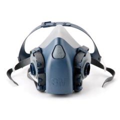 3M™ 37081 7500 Series Disposable Half-Mask Respirator, Small, NIOSH Approved (Y/N): Yes