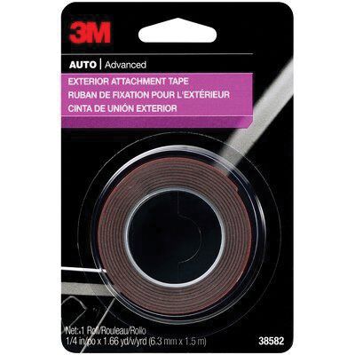 3M Products 38582 Exterior Attachment Tape, 5 ft x 1/4 in β view 2