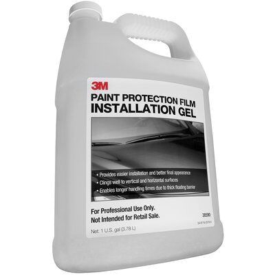 3M Products 38590 Paint Protection Film Installation Gel, 1 gal Bottle, Colorless, Liquid