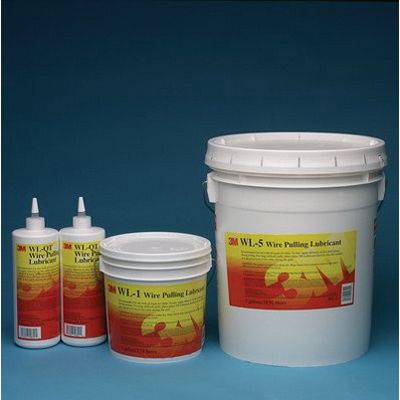 3M Products 50622 Wire Pulling Lubricant, 1 qt Bottle, White, 0 lb/gal VOC — Translucent White