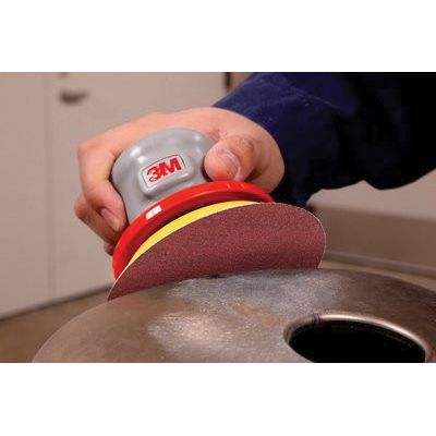 3M 55713 360L Series Abrasive Disc, 5 in, P220 Grit, Hook and Loop, Purple