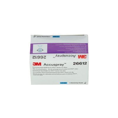 3M Accuspray 26612 Atomizing Head Refill Pack, 1.2 mm, Blue, Use With: One and Series 2.0 Spray Cup — view 2