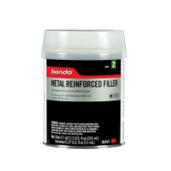 Bondo™ 90451 Metal Reinforced Filler, 0.7 pt Can, Green, Paste