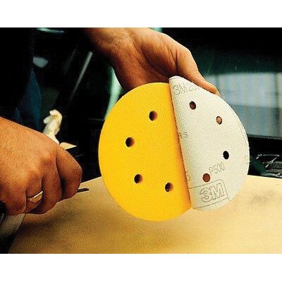 3M Cubitron II 31368 737U Series Multi-Hole Clean Sanding Abrasive Disc, 5 in Dia, 150+ Grit, Hook a — view 2