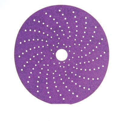 Cubitron™ II 31372 6 in 120+ Grit Hookit Sanding Disc, Purple