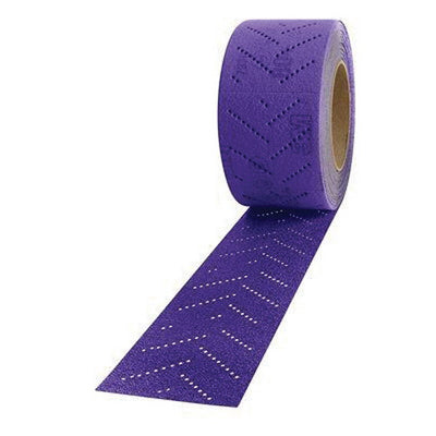 Cubitron™ II 34492 737U Series Dust Free File Sheet, 95 mm W x 177 mm L, 80+ Grit, Medium Grade, Purple, Dry