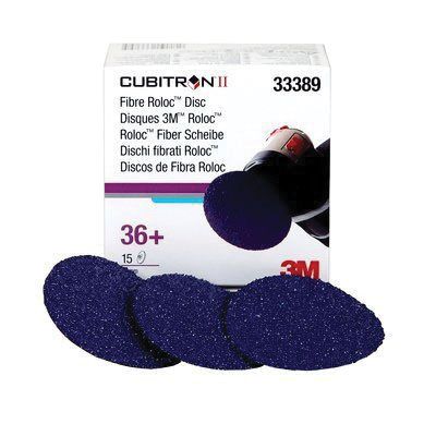 3M Products Cubitron II 33389 Premium Quick-Change Grinding Disc, 3 in Dia, 36+ Grit, Ceramic Abrasi — view 3
