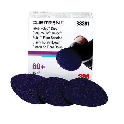 3M Products Cubitron II 33391 Premium Quick-Change Grinding Disc, 3 in Dia, 60+ Grit, Ceramic Abrasi — view 2