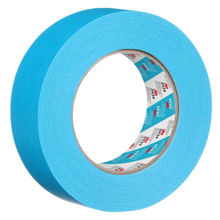 3M Products High Performance Blue Masking Tape 3434, 07898, 36 mm x 50 m, 24 RL/CS — view 3