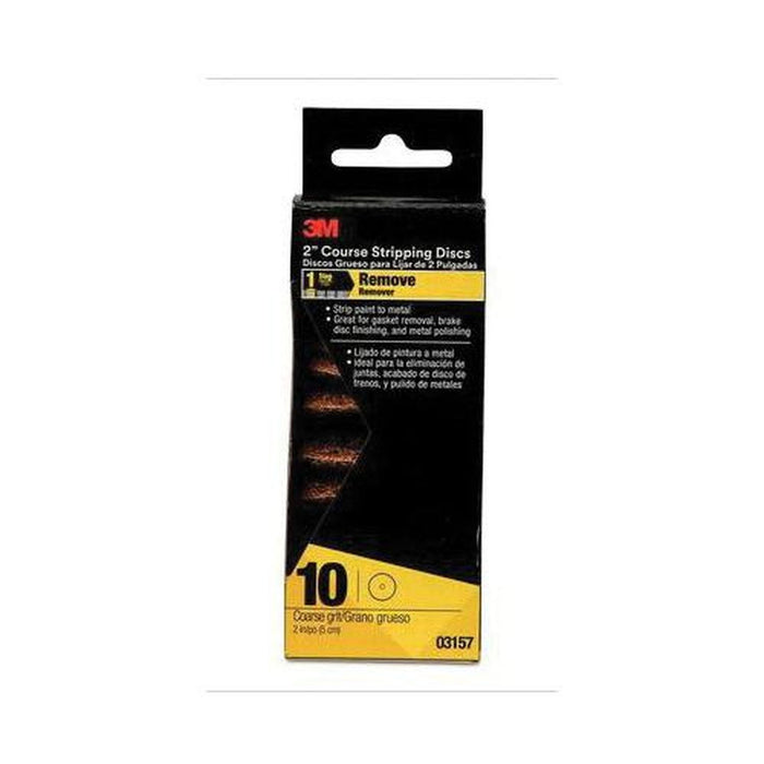 3M Products Stripping Disc, 2 In Dia, Coarse Grit, Aluminum Oxide Abrasive, Quick-Change Att — view 2